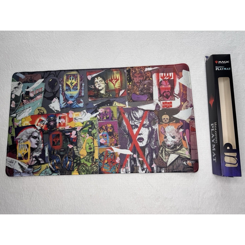 Magic Holofoil Playmat March of the Machine  Collage Upro MTG Artwork Ultra Pro